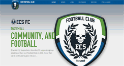 Desktop Screenshot of ecsfc.com